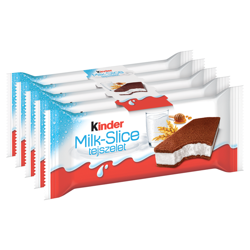 Kinder Tejszelet tejes krémmel töltött sütemény 5 x 28 g (140 g)