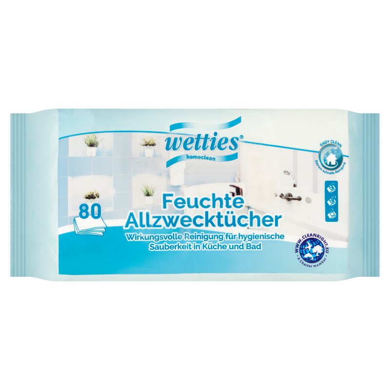 Wetties nedves univerzális kendő 80 db
