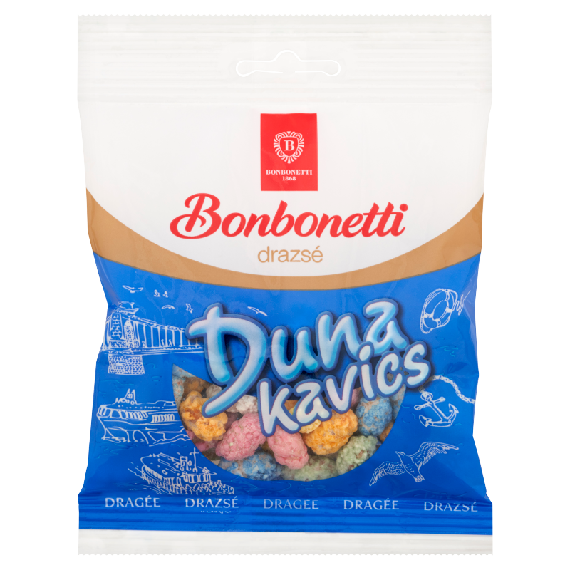 Bonbonetti Dunakavics pörkölt földimogyorós cukordrazsé 70 g