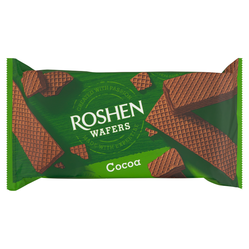 Roshen Wafers kakaós krémmel töltött kakaós ostya 216 g