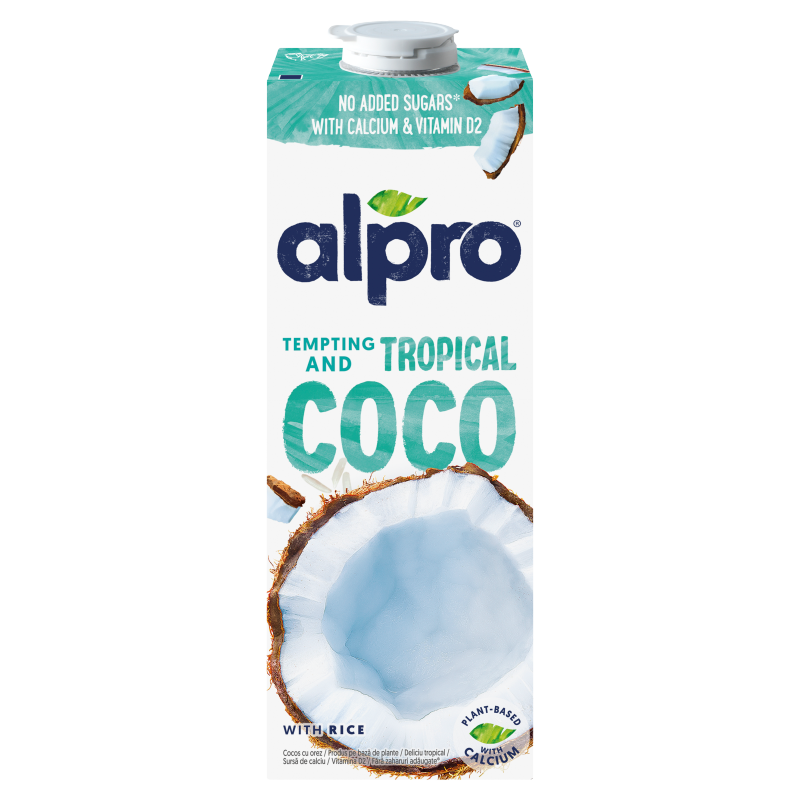 Alpro kókuszital rizzsel, hozzáadott kalciummal és vitaminokkal 1 l