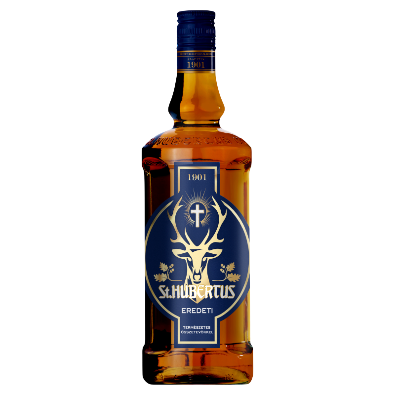 St. Hubertus eredeti gyógynövénylikőr 33% 0,5 l