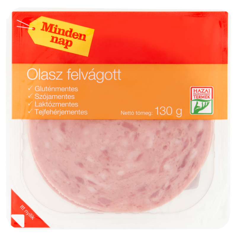 Minden nap szeletelt olasz felvágott 130 g