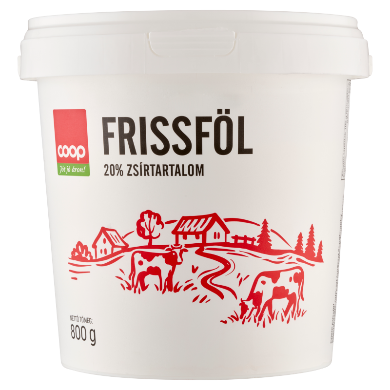 Coop frissföl 20% 800 g