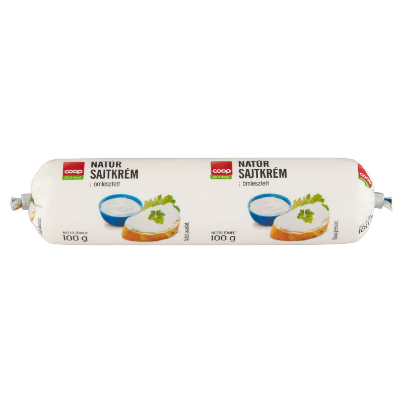 Coop natúr ömlesztett sajtkrém 100 g