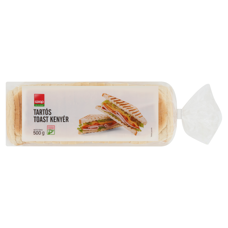 Coop tartós toast kenyér 500 g