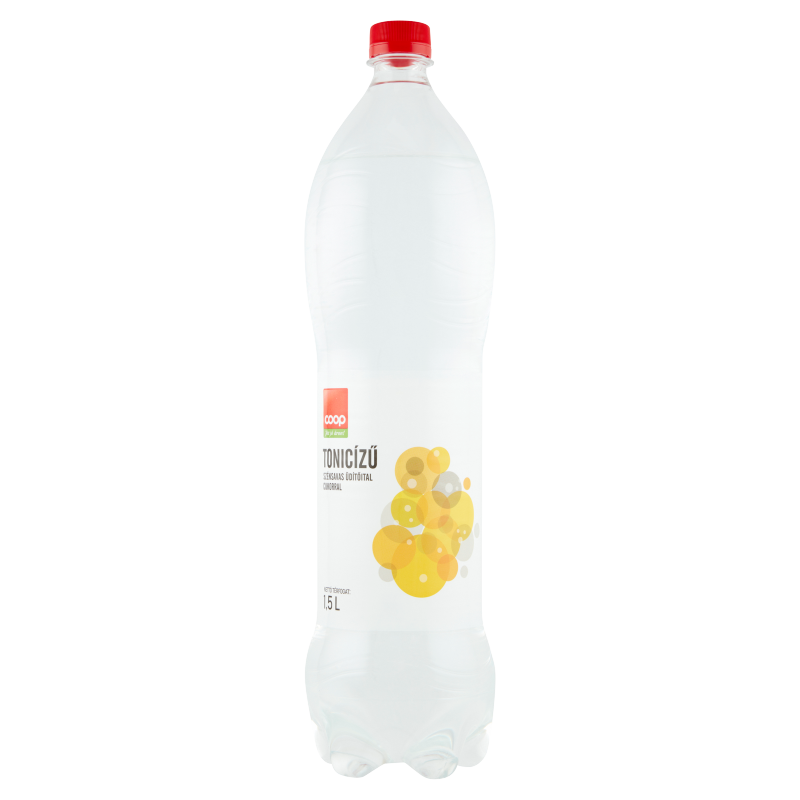 Coop tonicízű szénsavas üdítőital cukorral 1,5 l