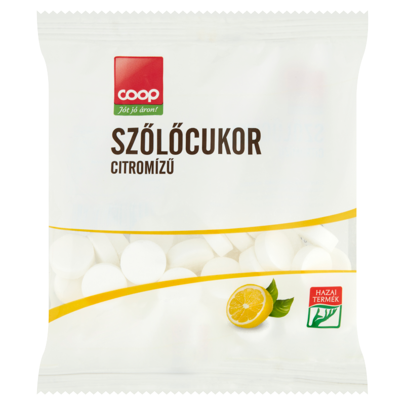 Coop citromízű szőlőcukor 70 g