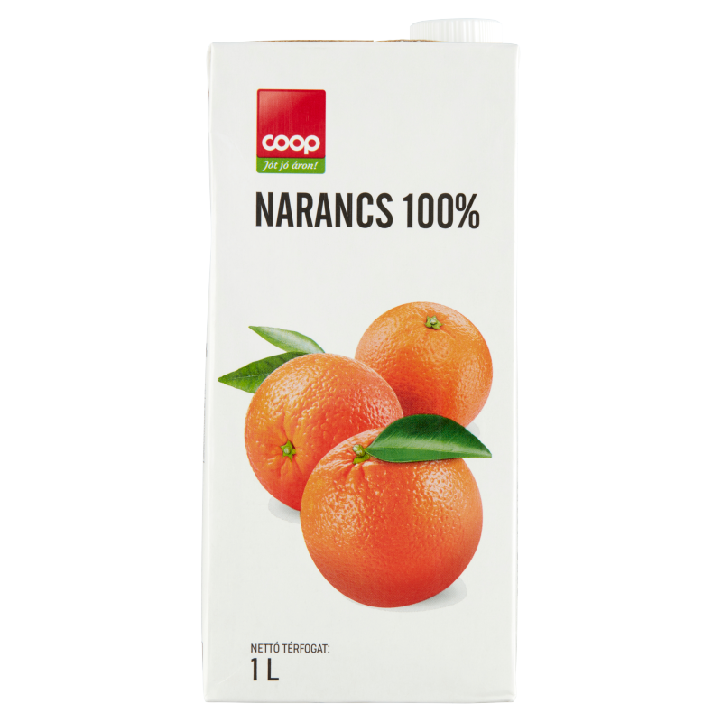 Coop rostos narancslé 100% 1 l