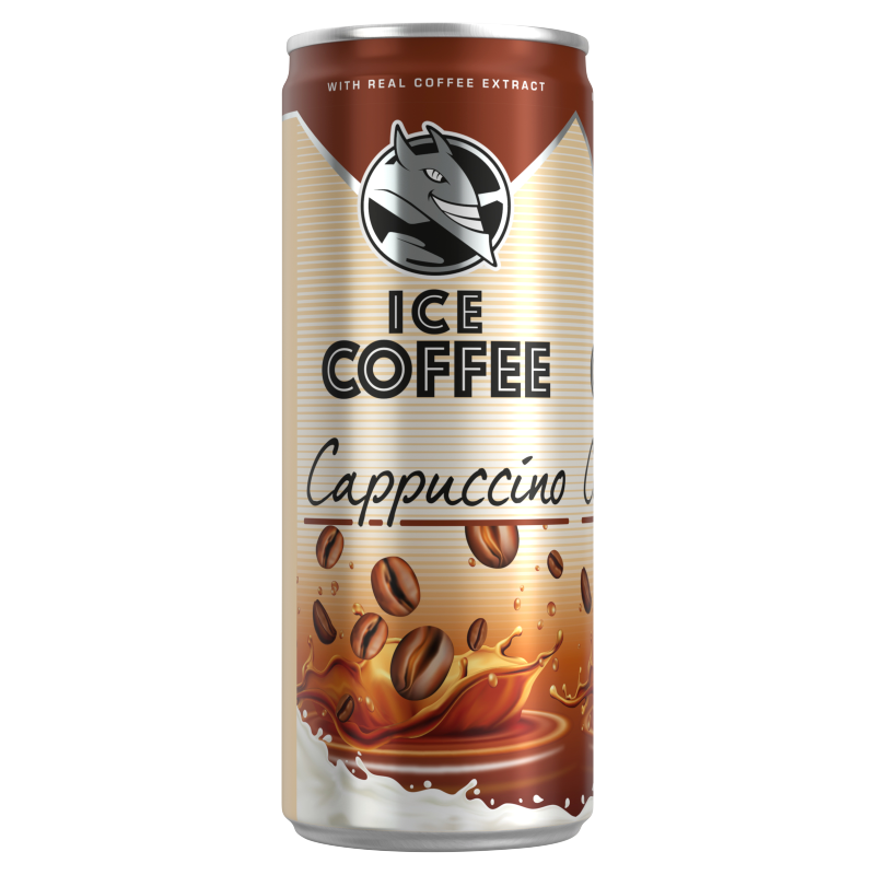 HELL Ice Coffee Cappuccino UHT ital tejjel és kávékivonattal 250 ml