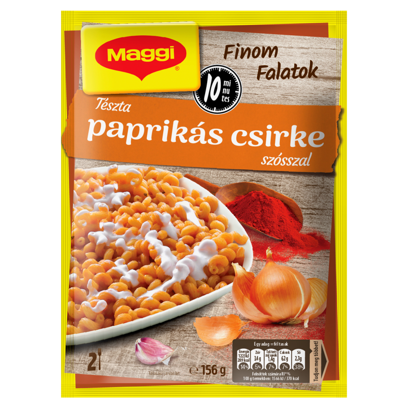Maggi Párperc Tészta paprikás csirke 156 g