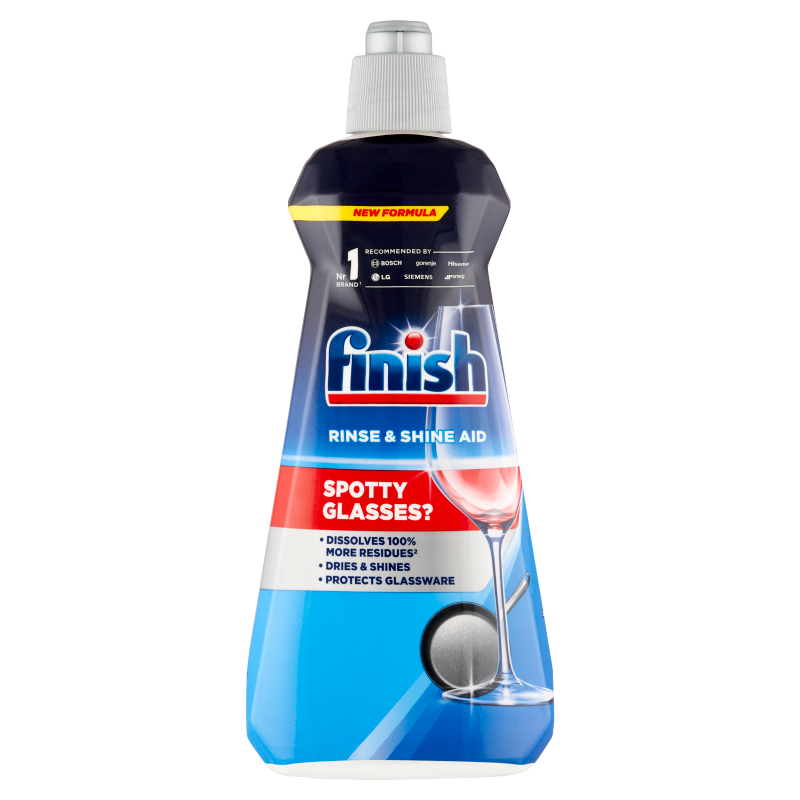 Finish Rinse & Shine Aid gépi öblítőszer 400 ml