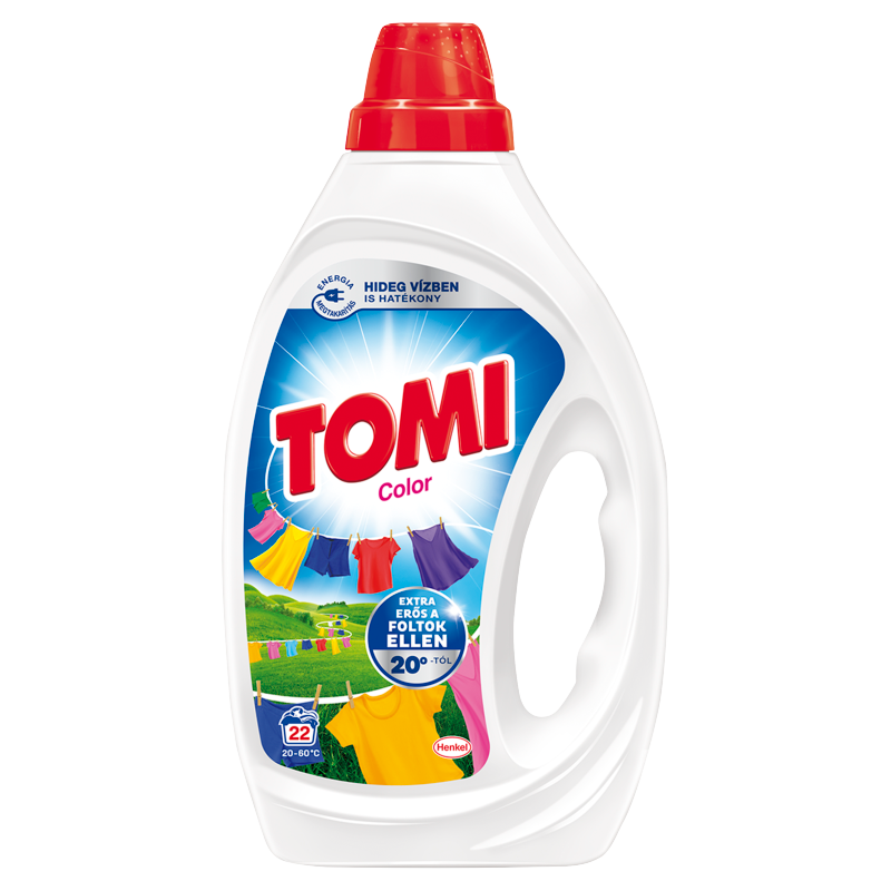 Tomi Color mosógél 22 mosás 0,99 l