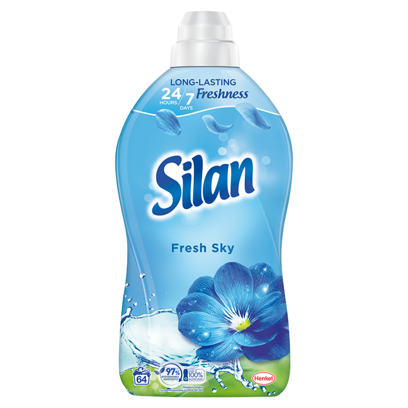 Silan Fresh Sky öblítő 64 mosás 1408 ml